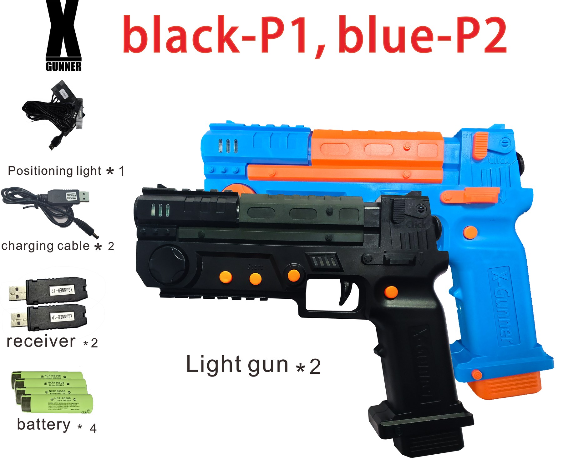 XGunner Blue-Black Dual